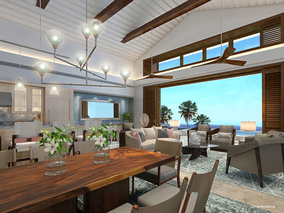 Interior of Bermuda Luxury Home